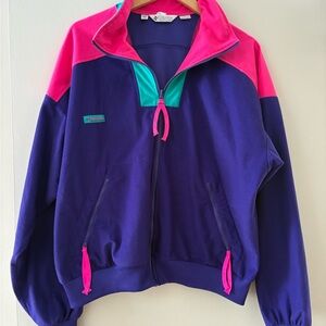 Vintage Columbia Purple and Pink Jacket